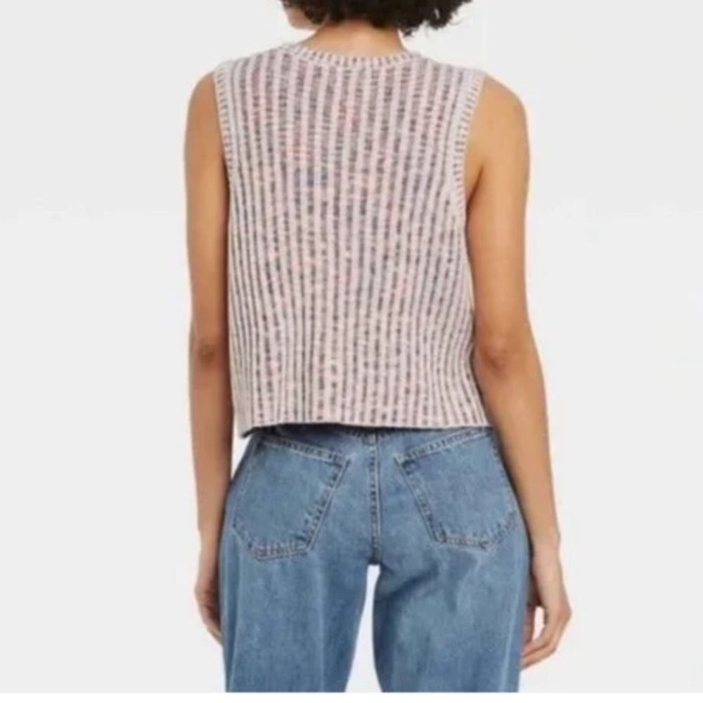 Universal Thread Multithread Ribbed Cardigan Vest - Picture 3 of 4